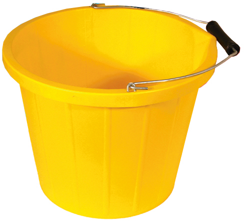 3 gall Yellow Bucket c/w Pourer