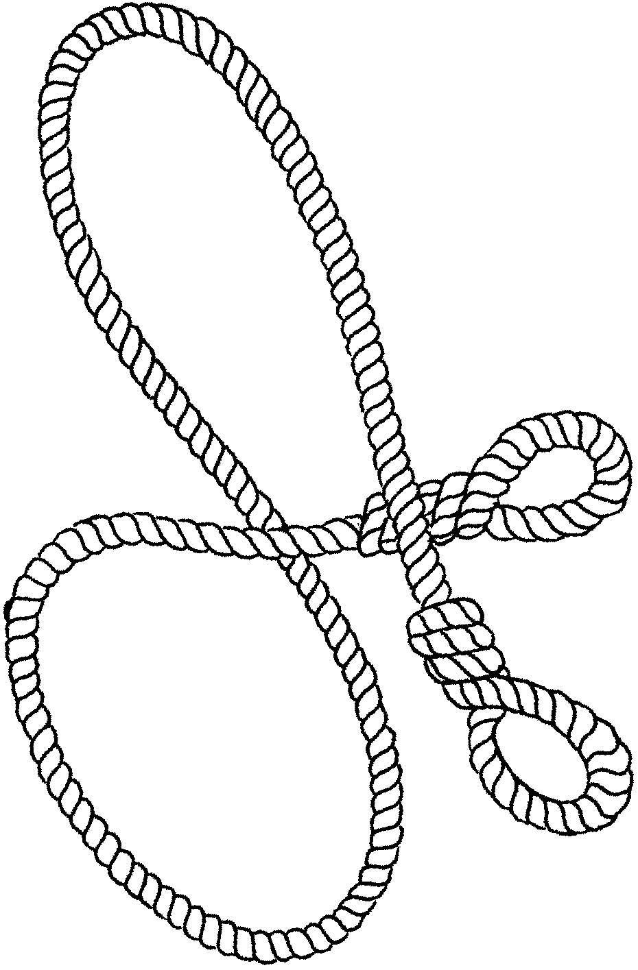 Nylon C/Rope 8mmx1.5M one loop