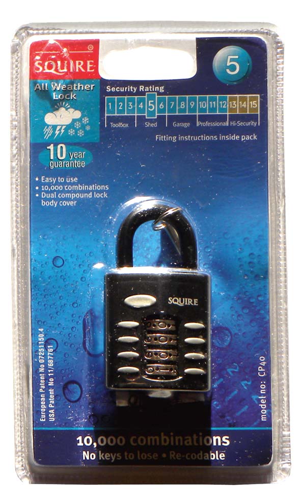 All Weather Combination Padlock (CP40)