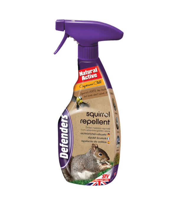 Squirrel Repellent 750ml Defenders PK6