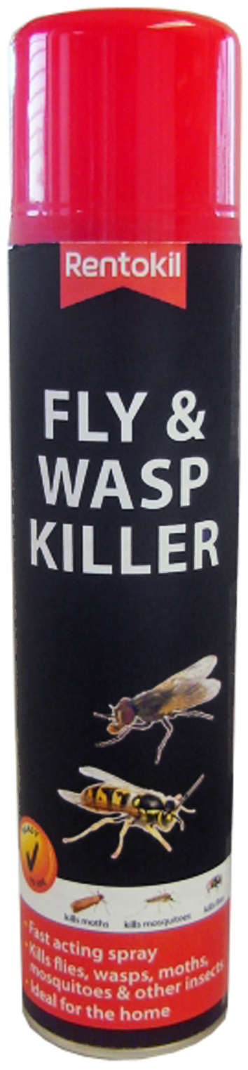 Rentokill Fly & Wasp Killer 300ml Pk6 Aerosol