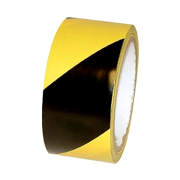 Hazard Tape Black & Yellow 33M x 50mm