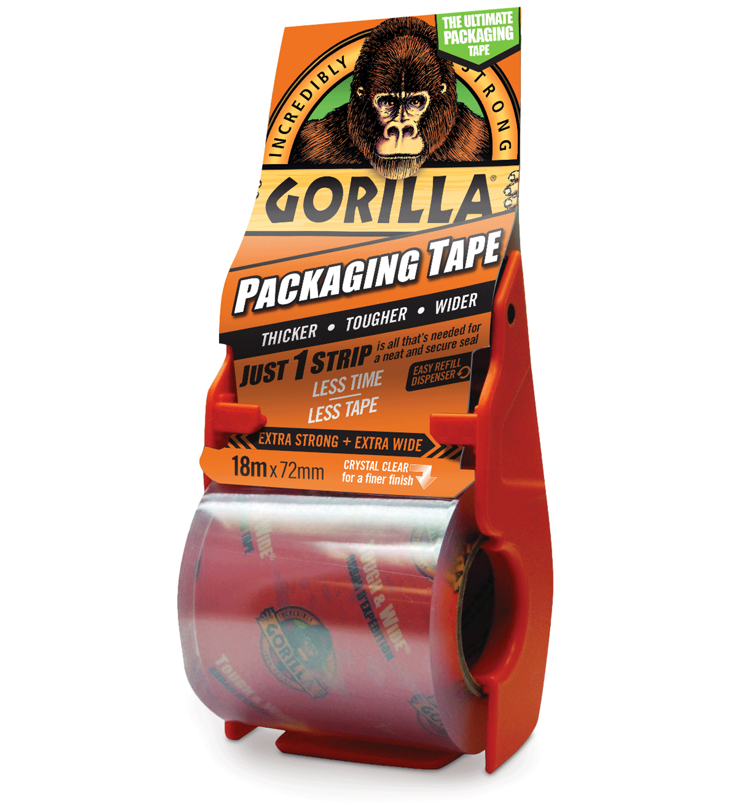 Gorilla Packing Tape 18M x 72mm