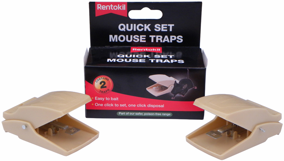 Rentokil Quick Set Mouse Trap SINGLES