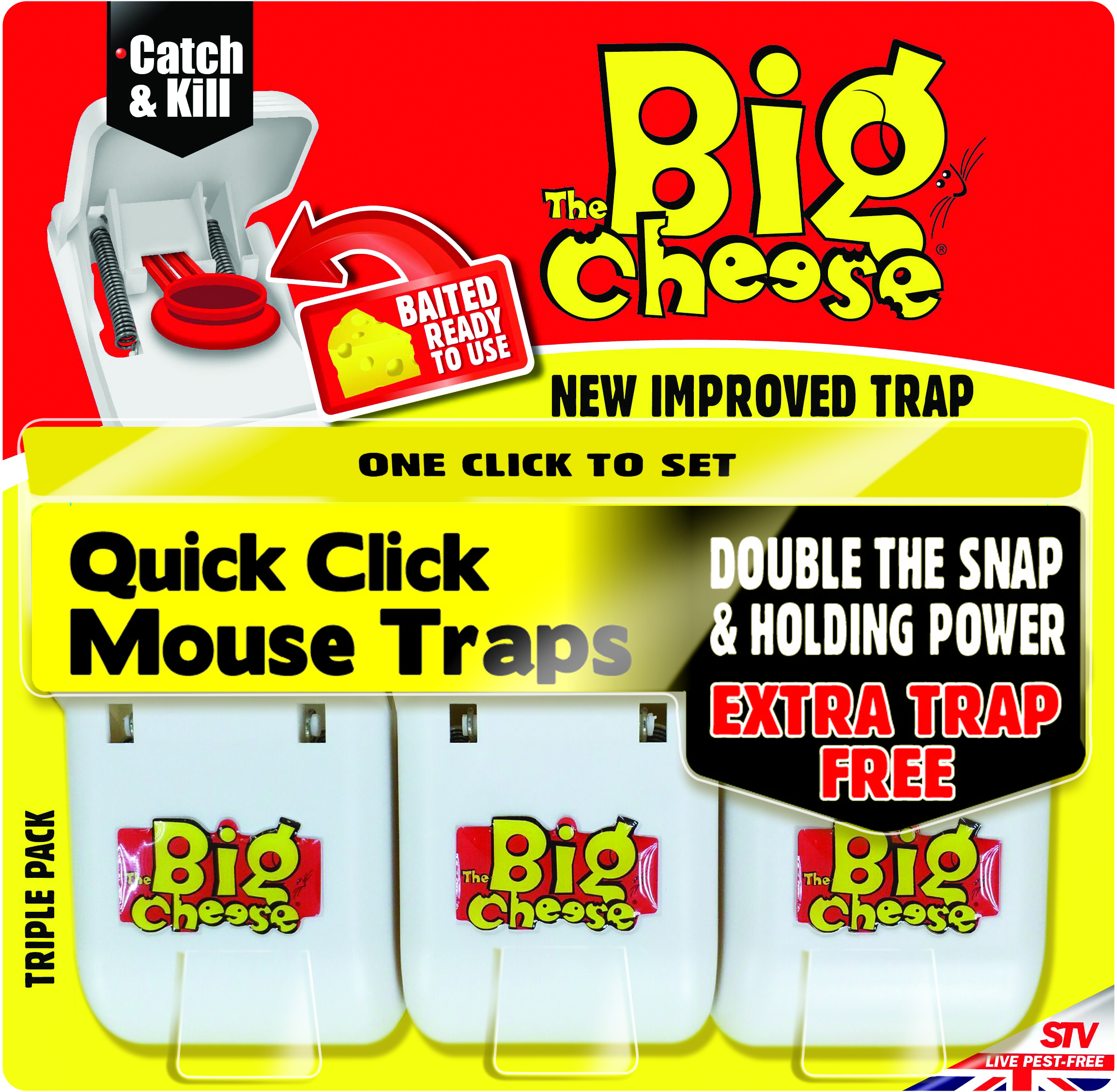 STV Quick Click Mouse Trap (pk 2)