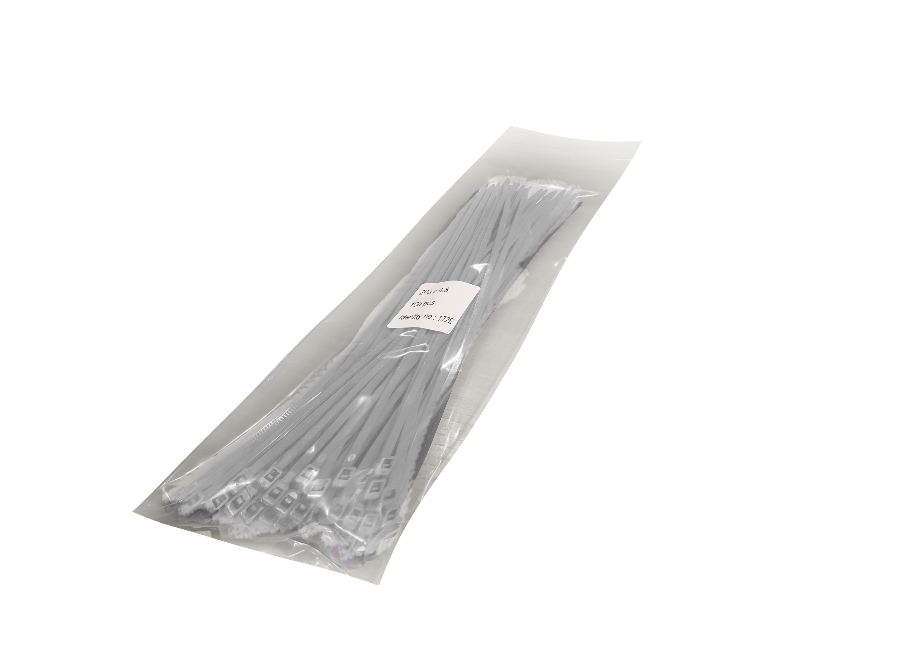 200 X 4.8mm Natural Cable Ties