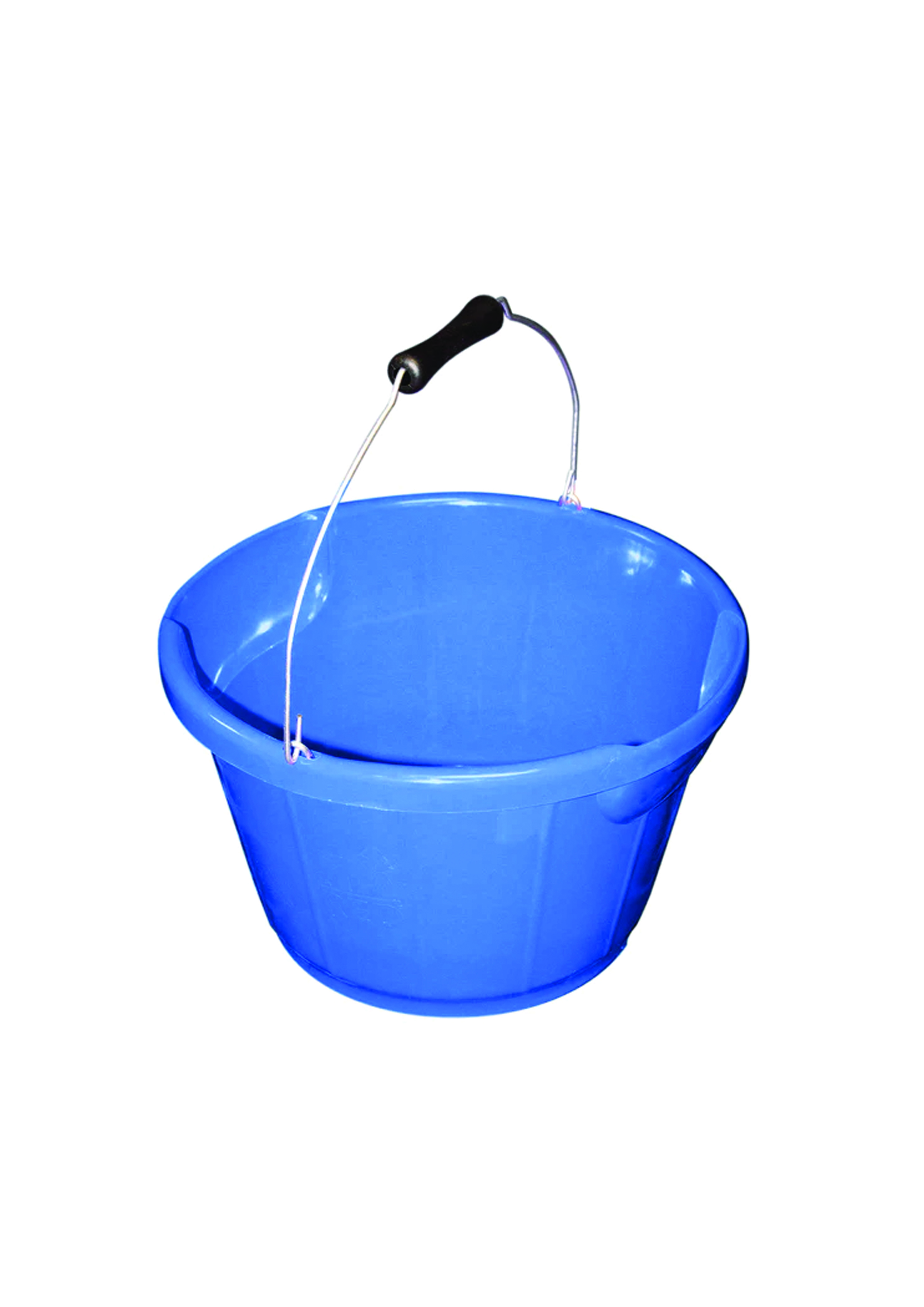 10ltr Shallow Plastic Bucket BLUE